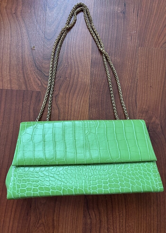 Yeşil renk canta - Görsel 2