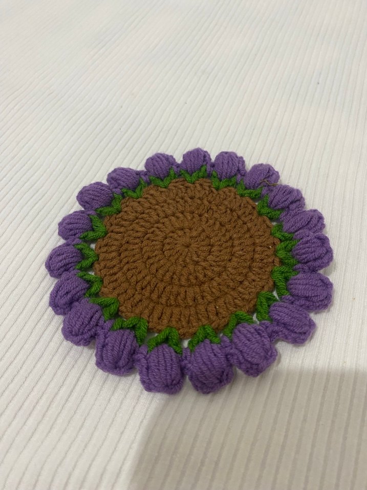 El Yapımı bardak altlığı - Görsel 3