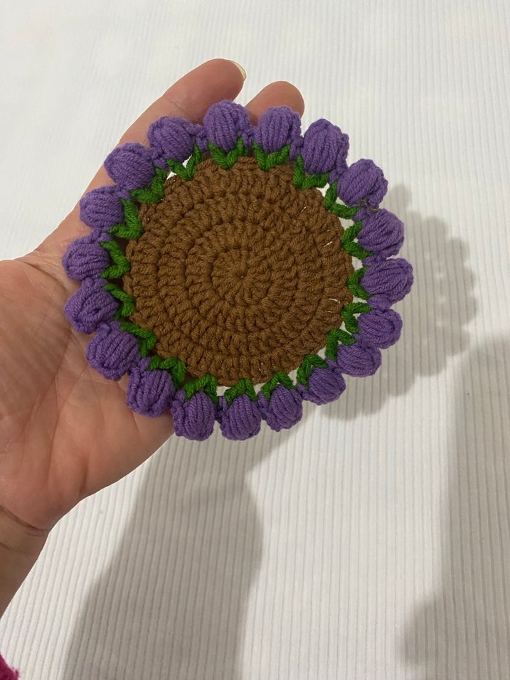 El Yapımı bardak altlığı - Görsel 4