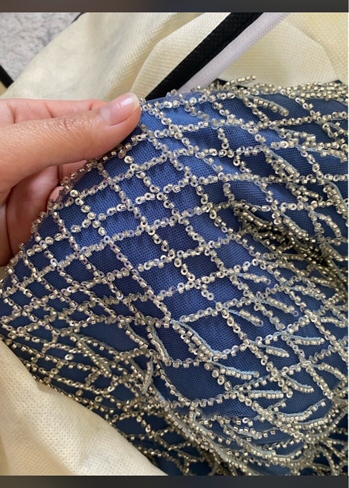 Satılık tesettür abiye #manuka #suudcollection #abiye - Görsel 4