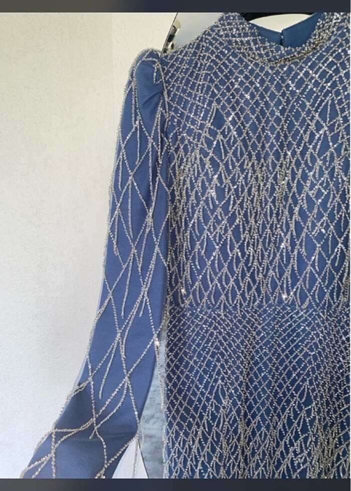 Satılık tesettür abiye #manuka #suudcollection #abiye - Görsel 3