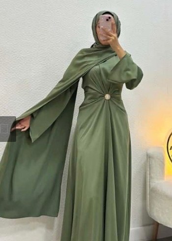 Satılık Kadın Sade Uzun Abiye Elbise #manuka #suud - Görsel 3