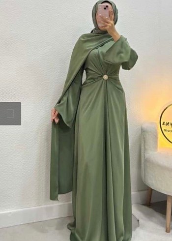 Satılık Kadın Sade Uzun Abiye Elbise #manuka #suud - Görsel 2