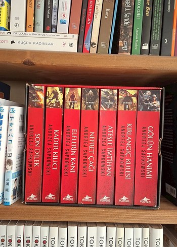 Beden Renk Witcher Seti - 7 Kitap