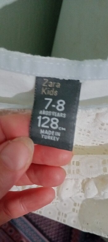 8 Yaş Beden Kız çocuk bluz, Zara kids, 7-9 yaş 