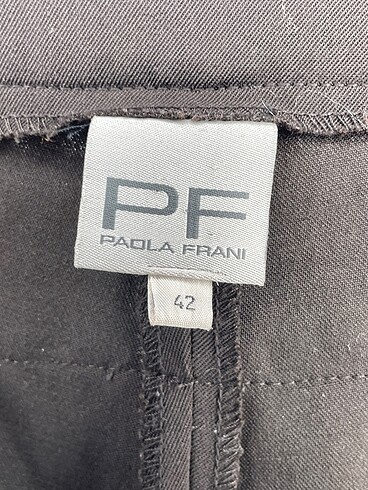 42 Beden kahverengi Renk Paola Frani Kumaş Pantolon %70 İndirimli.