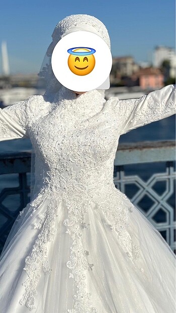 xs Beden beyaz Renk gelinlik