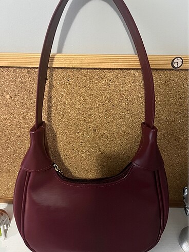 CHERRY RED BORDA ÇANTA