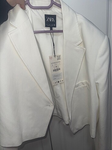 Zara crop blazer
