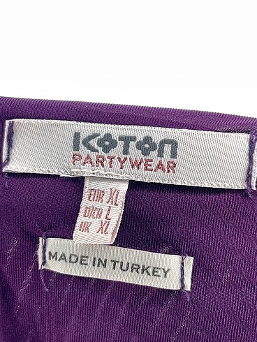 xl Beden mor Renk Koton Bluz %70 İndirimli.