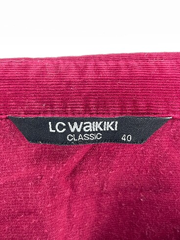 40 Beden bordo Renk LC Waikiki Gömlek %70 İndirimli.