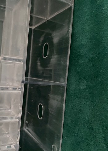  Beden Şeffaf Makyaj Organizer Kutusu