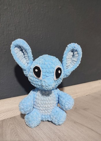 Diğer Pastel Mavi Peluş Oyuncak stich