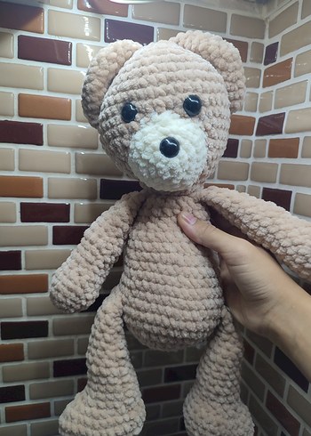 Kahverengi Peluş Ayı Oyuncak - Görsel 2