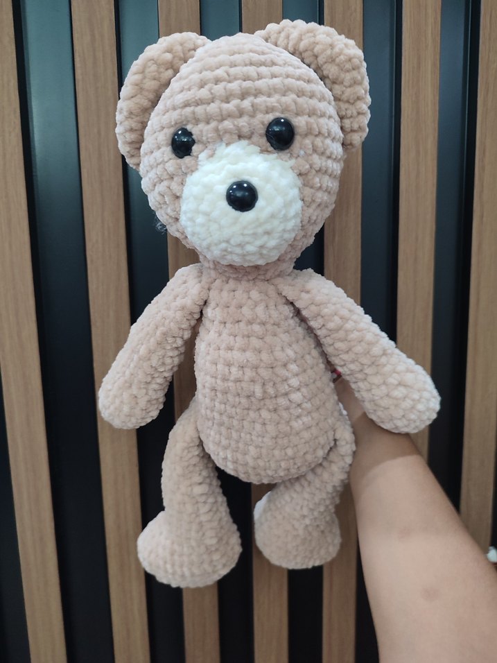 Kahverengi Peluş Ayı Oyuncak - Görsel 4