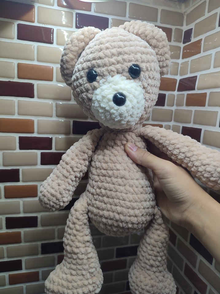 Kahverengi Peluş Ayı Oyuncak - Görsel 2