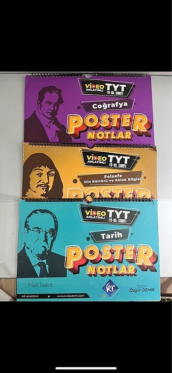 Yks Kitap KR YAYINLARI TYT TARİH COĞRAFYA FELSEFE DİN KÜLTÜRÜ PO