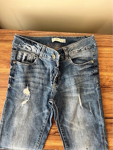 11-12 Yaş Beden lacivert Renk Zara Kot Pantolon