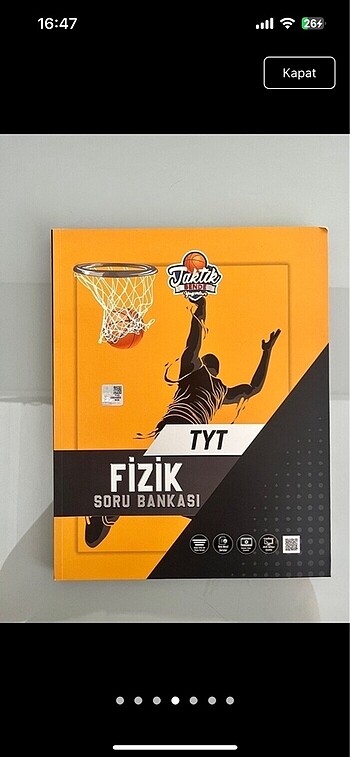 yks kitapları fizik soru bankası