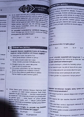 Türkçe testi - Görsel 6