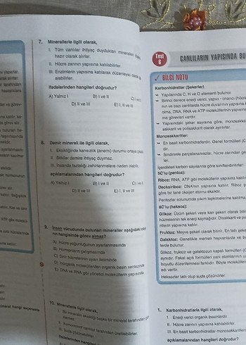 TYT Biyoloji Soru Bankası 2026 - Görsel 5