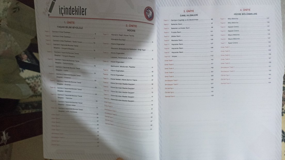 TYT Biyoloji Soru Bankası 2026 - Görsel 3