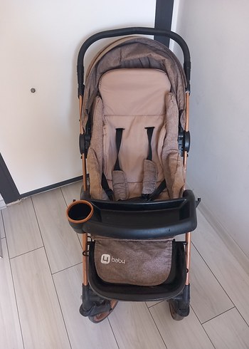 Kahverengi Bebek Arabası bıraz yıprandıgı ıcın ucuz yazdım - Görsel 6