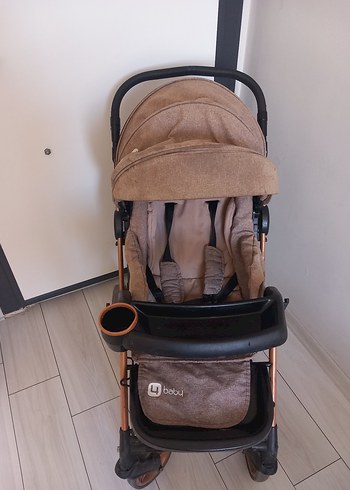 Kahverengi Bebek Arabası bıraz yıprandıgı ıcın ucuz yazdım - Görsel 5