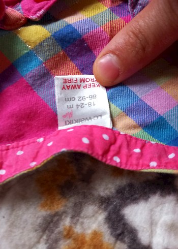 Renkli Uzun Kollu Kız Gömlek - Görsel 3