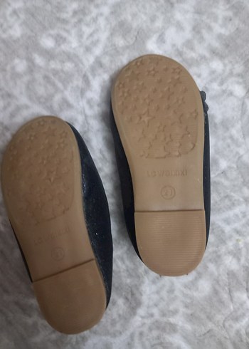 Kız Çocuk Siyah Babet Fırfırlı - Görsel 3