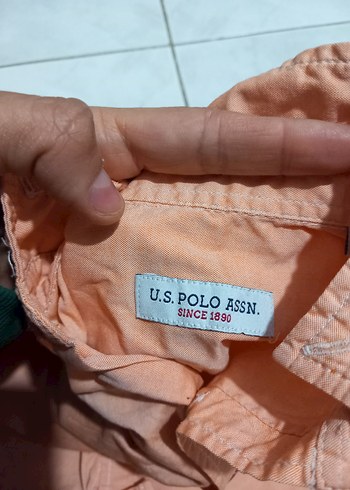 Kız Çocuk Bej Keten Gömlek - Görsel 3