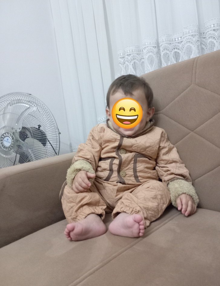 Kahverengi Bebek Puf Mont ve Pantolon Takımı - Görsel 2