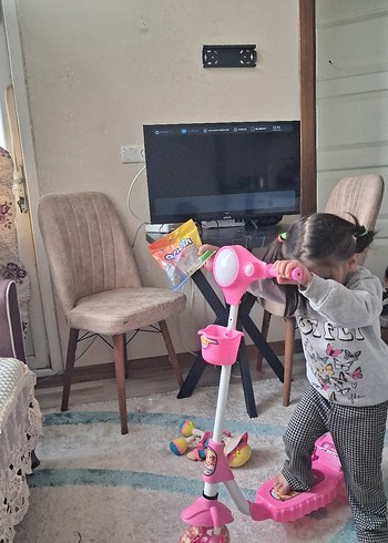Pembe Çocuk Scooter'ı - Görsel 5