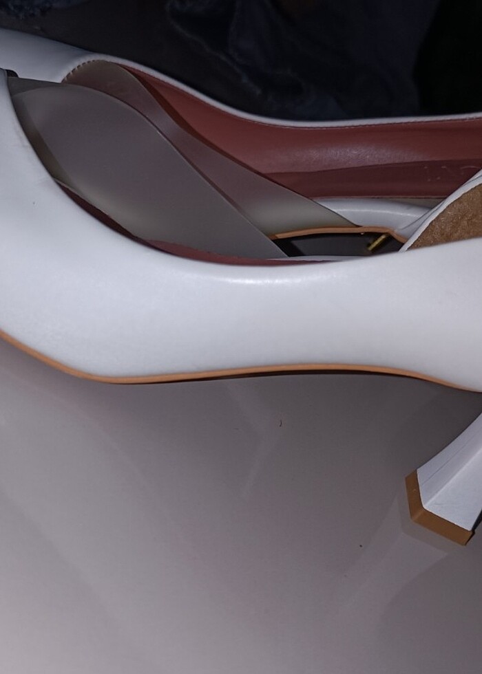 Beyaz özel gece ayakkabısı - Görsel 2