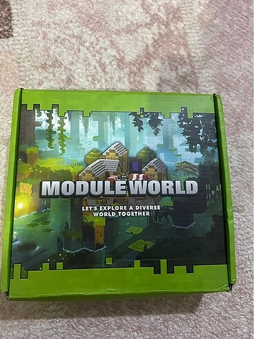 Beden 350 parça manyetik blok Minecraft seti