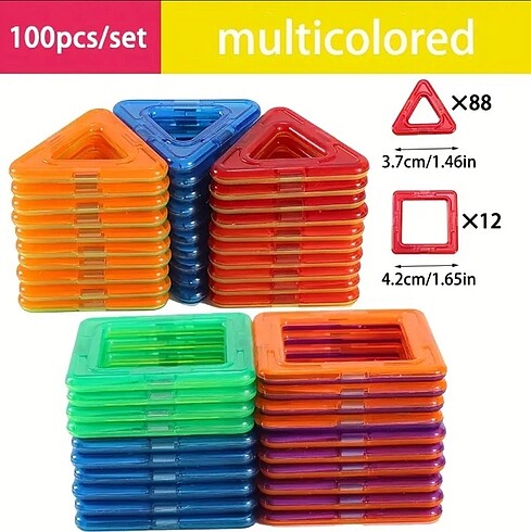 200 parça manyetik blok