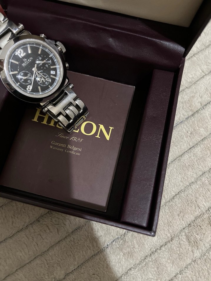 Modern Klasik Siyah Kol Saati - Görsel 3