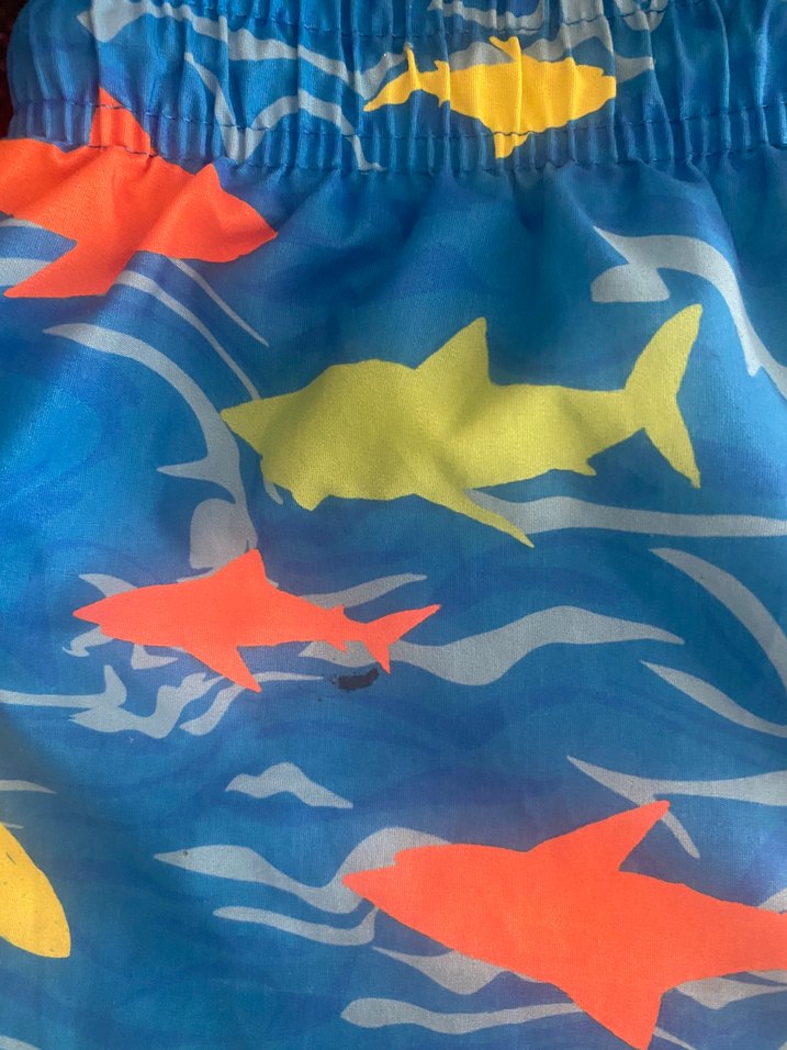 Renkli Batik Desenli Şort - Görsel 4