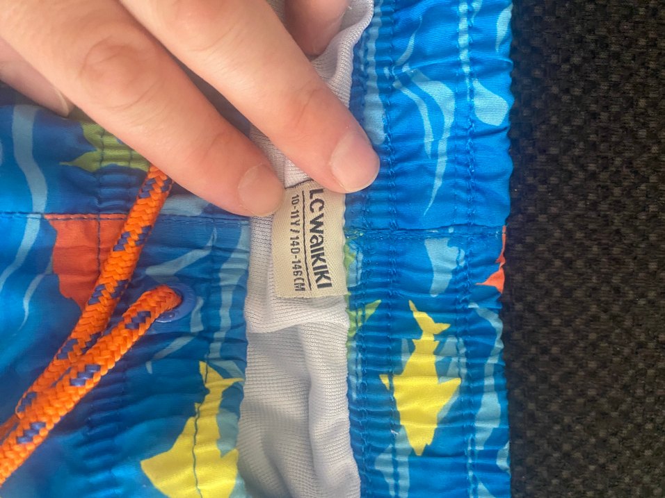 Renkli Batik Desenli Şort - Görsel 5