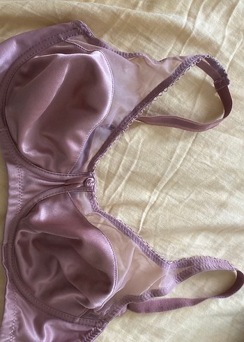 Bej Vintage Bohem Tarzı Parlak Sütyen - Görsel 2