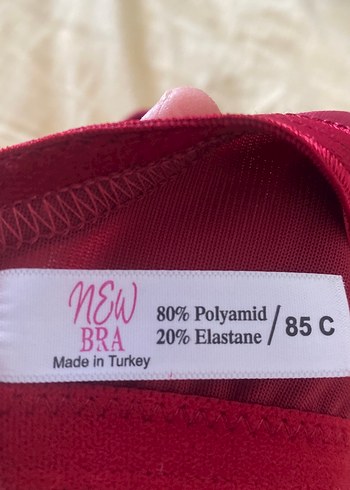 Bordo Vintage Parlak Sütyen - Görsel 2