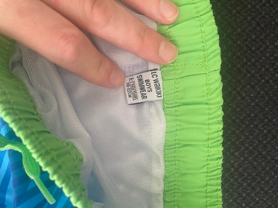 Erkek Çocuk Çok Renkli Bağlama Desenli Şort - Görsel 3