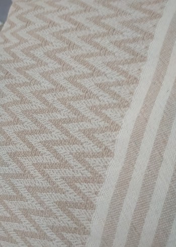 Krem vizon  koltuk örtüsü - Görsel 2