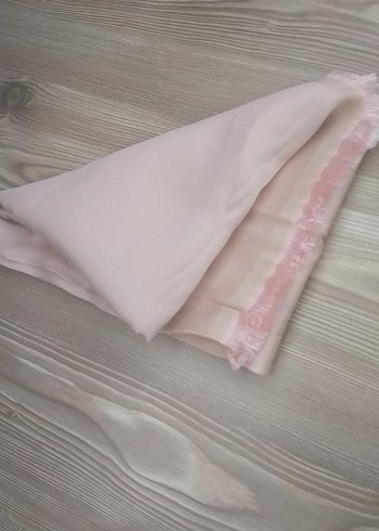 Pudra Pembe Uzun Drapeli Abiye mezuniyet kına nişan Elbisesi - Görsel 2