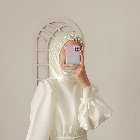 m Beden Tesettür Nikah Çekim elbisesi