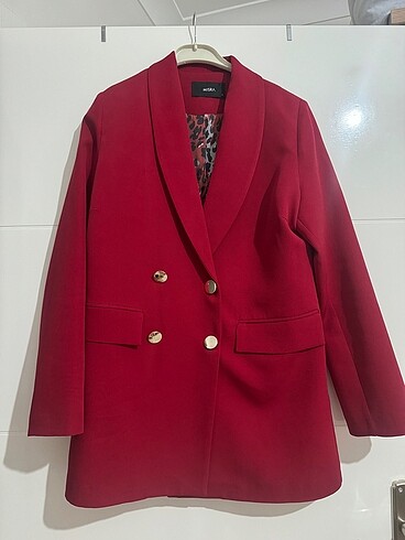 Nar çiçeği blazer
