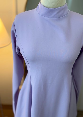 Lila tesettür abiye - Görsel 3