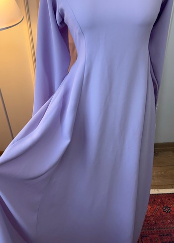 Lila tesettür abiye - Görsel 5