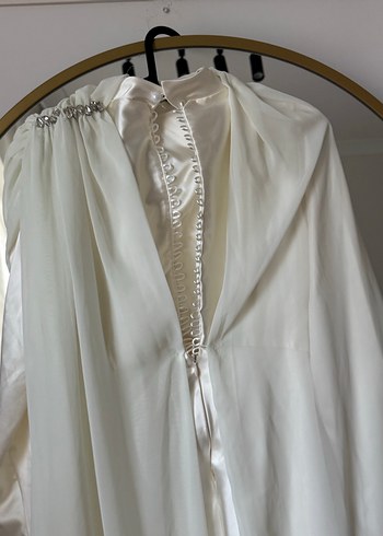 Tesettür nişan çekim elbisesi - Görsel 5