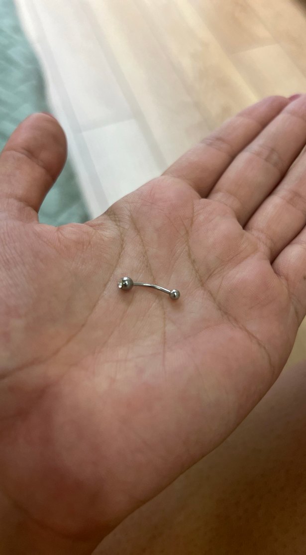 Kadın Boncuklu Minimalist Piercing - Görsel 2